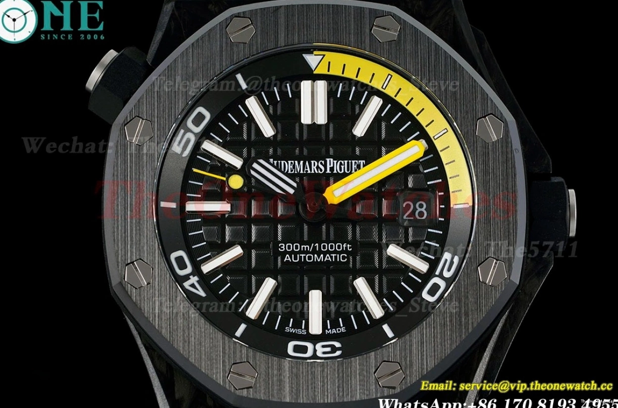 Dial Oak FC Black 15706 RU MY9019 IPF Diver Royal 0327